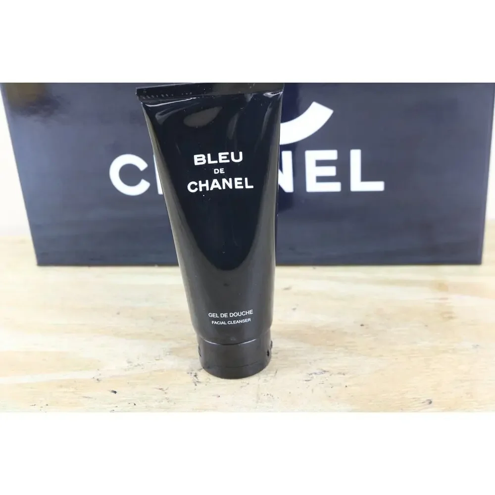 New Chanel Bleu For Men Face Cleanser and Shaving Gel NO BOX France